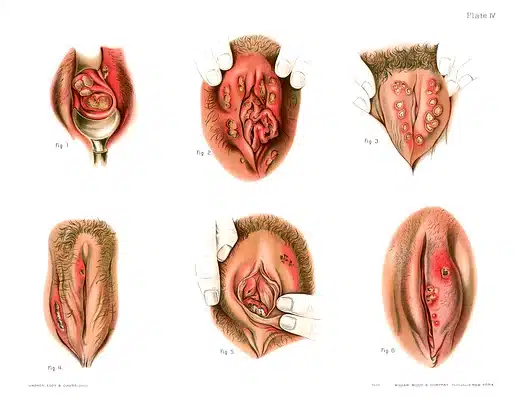 Grafica che mostra i sintomi dell'ulcera molle